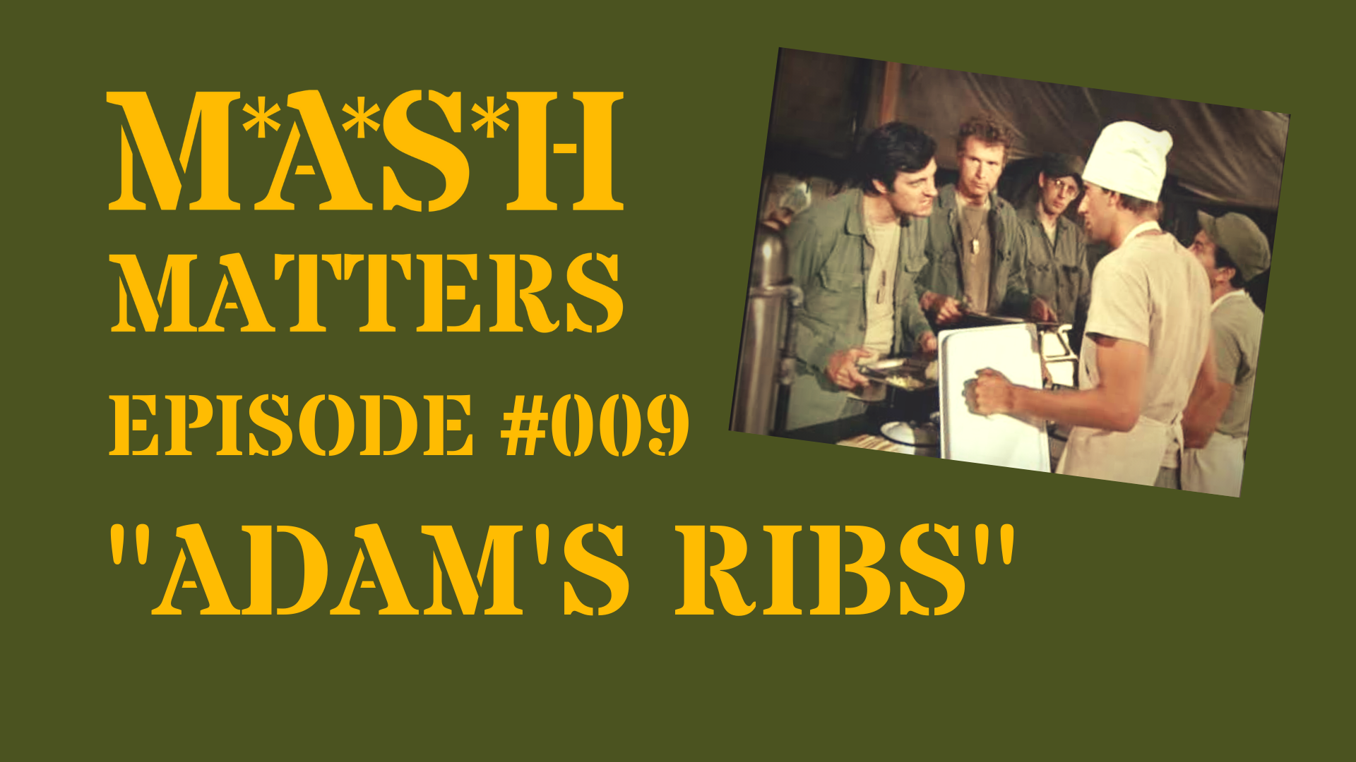 MASH Matters 009 Adam's Ribs MASH Matters