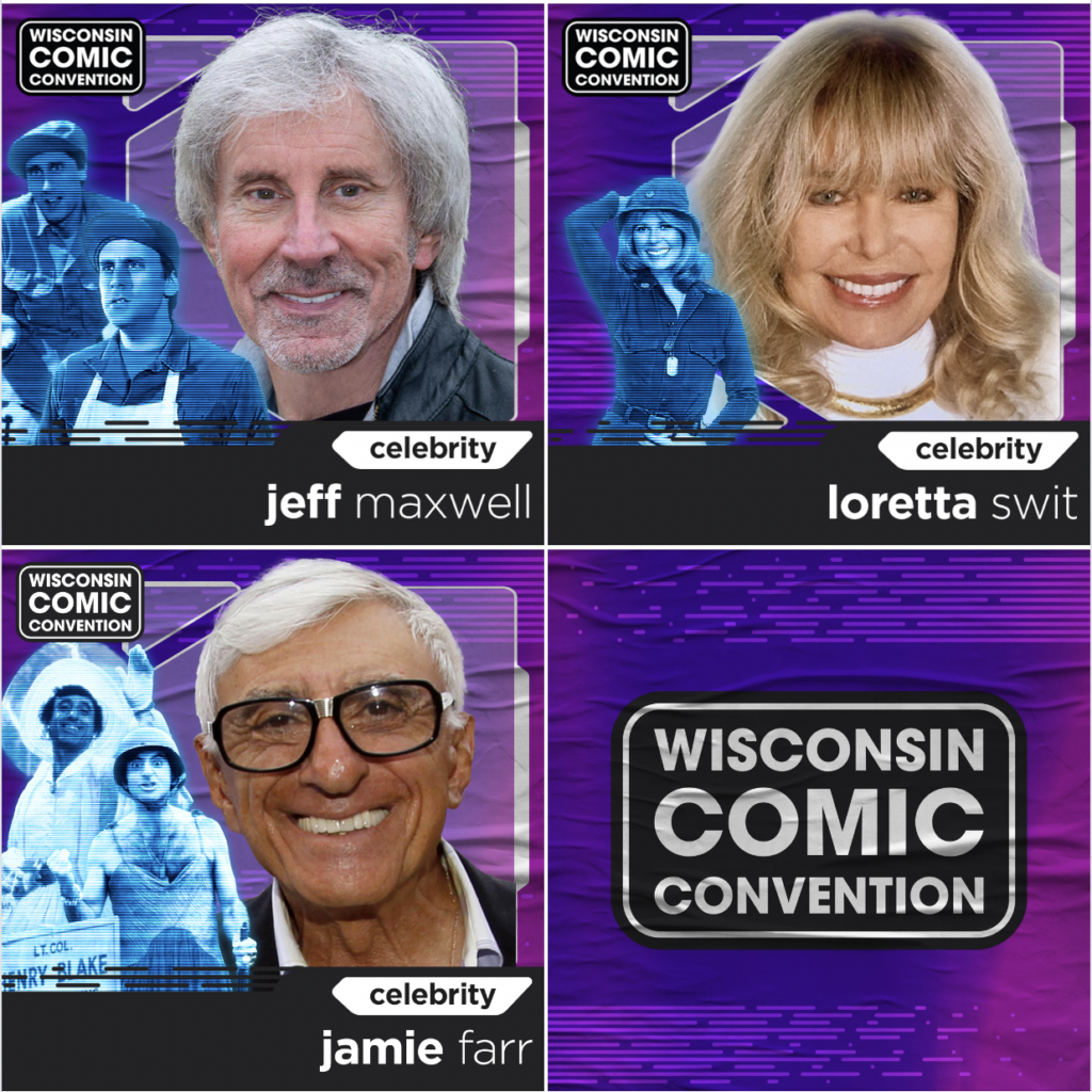 MASH Cast at the Wisconsin Comic Convention